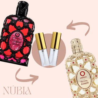 COMBO SEDUÇÃO ORIENTICA  - ROYAL AMBER 5ml + DANIA 5ml