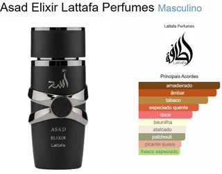 PERFUME ASAD ELIXIR LATTAFA - 100ML