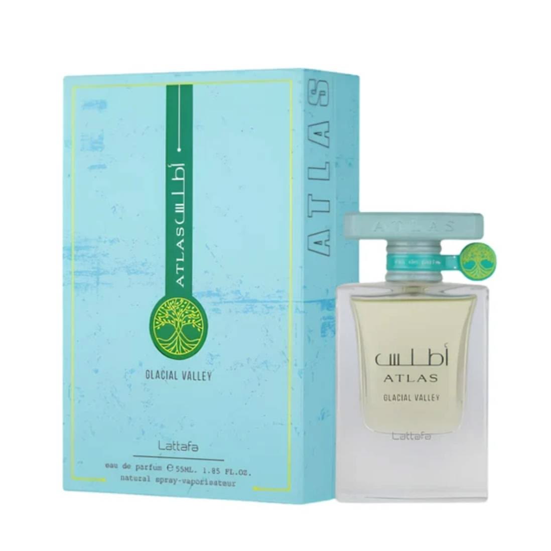 PERFUME ATLAS GLACIAL VALLEY LATTAFA  - 55 ML