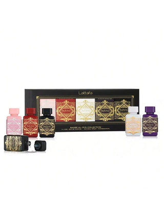CONJUNTO BADEE AL OUD LATTAFA  - 5 X 5ML