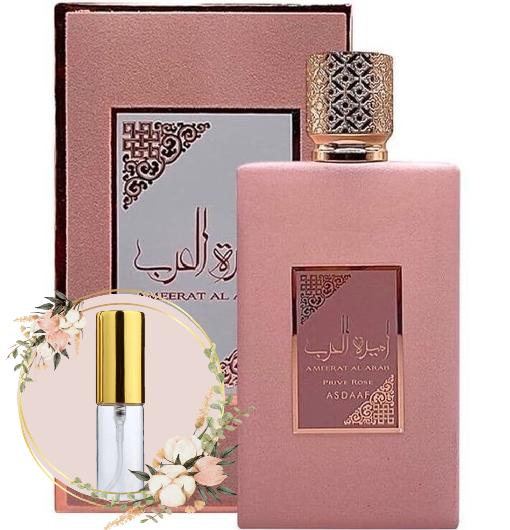DECANTE AMEERAT AL ARAB ROSE ASDAAF - 5ML
