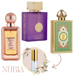COMBO DA RAINHA - QUEEN OF ROSES 5ML + MALEKA 5ML + QUEEN OF ARABIA 5ML
