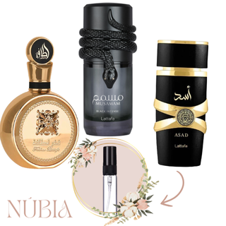 COMBO HOMEM SEDUTOR - FAKHAR GOLD 5ML + MUSAMAM 5ML + ASAD 5ML