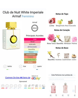 PERFUME CLUB DE NUIT IMPERIALE ARMAF - 105ML