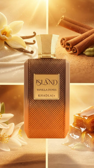 PERFUME ISLAND VANILLA DUNES  KHADLAJ - 100 ML