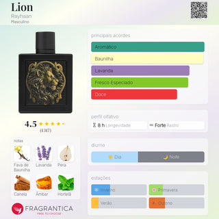 PERFUME RAYHAAN LION - 100ML