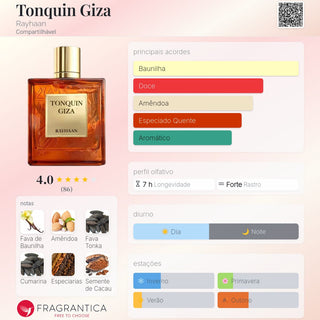 PERFUME TONQUIM GIZA RAYHAAN  - 100ML