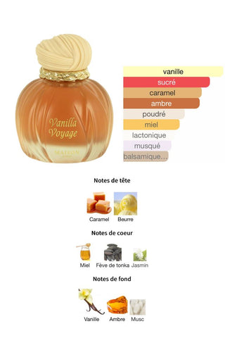 PERFUME VANILLA VOYAGE MAISON ASRAR - 100ML