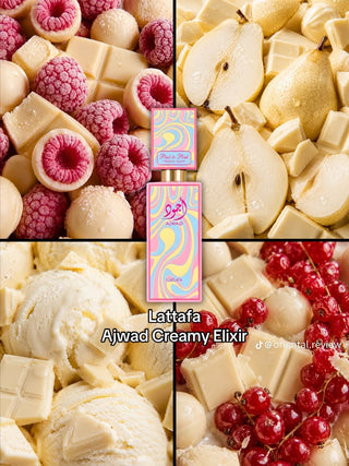 PERFUME AJWAD PINK TO PINK CREAMY ELIXIR LATTAFA - 60ML