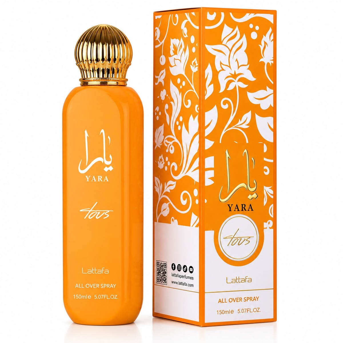 ALL OVER SPRAY YARA TOUS LATTAFA - 150ML