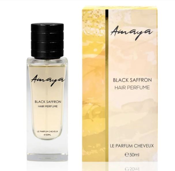 PERFUME PARA EL CABELLO AMAYA AZAFRÁN NEGRO - 50 ML