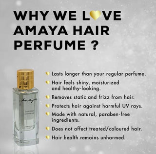 PERFUME DE CABELO DARK OUD AMAYA - 50 ML