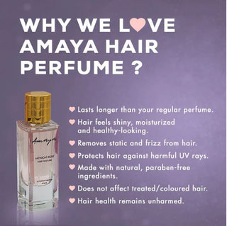 AMYA MIDNIGHT ROSE HAIR PERFUME - 50 ML