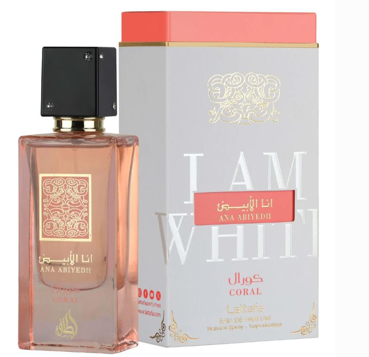 PERFUME CORAL LATTAFA DE ANA ABIYEDH - 60 ML