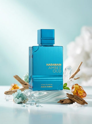 PERFUME AMBER OUD AQUA DUBAI AL HARAMAIN - 100 ML