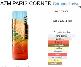 PERFUME AZM PARIS CORNER - 100ML