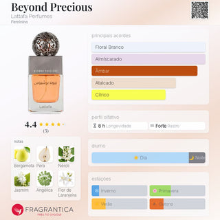 PERFUME BEYOND PRECIOUS LATTAFA  - 100ML