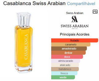 PERFUME CASABLANCA SWISS ARABIAN - 100ML