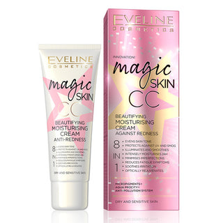 CC CREAM MAGIC SKIN 8 EM 1 EVELINE - 50 ML