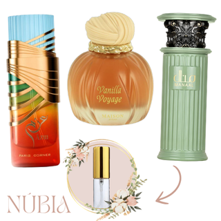 COMBO MAIS VENDIDOS DO MÊS - AZM 5ML + MANAAL 5ML + VANILLA VOYAGE 5ML