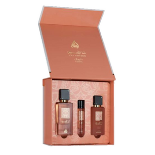 CONJUNTO ANA ABIYEDH CORAL LATTAFA - 60ML + 12ML + 50ML