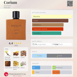 PERFUME RAYHAAN CORIUM - 100ML