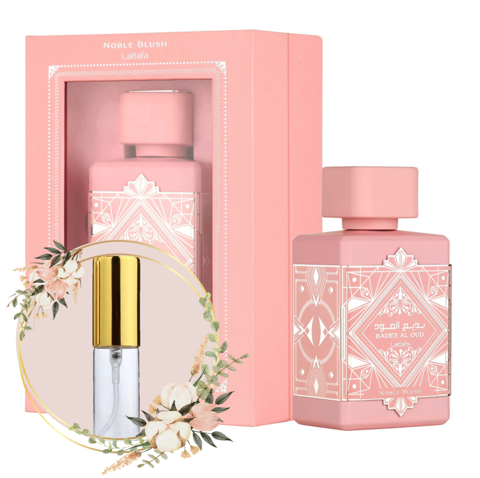 DECANTE BADEE AL OUD NOBLE BLUSH LATTAFA  - 5ML