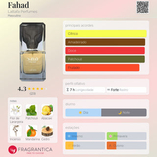 PERFUME FAHAD LATTAFA - 100 ML
