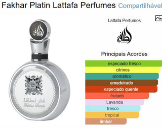 PERFUME FAKHAR PLATIN LATTAFA - 100ML
