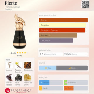 PERFUME FIERTE FRENCH AVENUE - 100ML