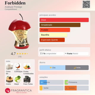 PERFUME FORBIDDEN ARABIYAT PRESTIGE - 100ML