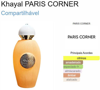 PERFUME KHAYAL PARIS CORNER - 100ML