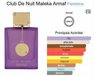 PERFUME CLUB DE NUIT MALEKA ARMAF - 105ML 