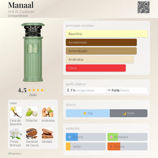 PERFUME MANAAL ARD AL ZAAFARAN - 100ML