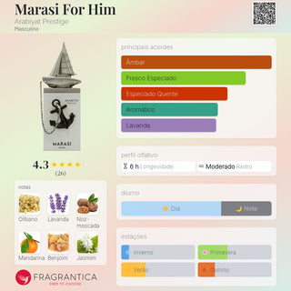 PERFUME MARASI FOR HIM ARABIYAT PRESTIGE - 100ML