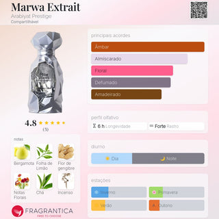 PERFUME MARWA EXTRAIT ARABIYAT PRESTIGE - 100ML