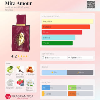 PERFUME MIRA AMOUR LE BONHEUR - 100ML