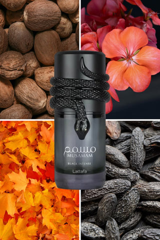 PERFUME MUSAMAM BLACK INTENSE LATTAFA - 100 ML