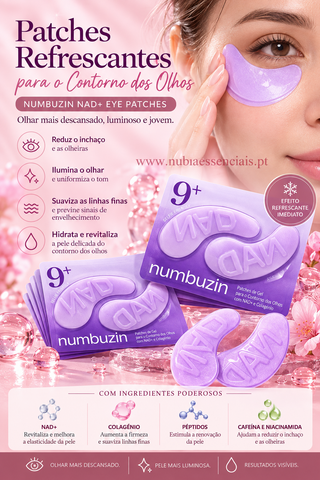 NUNBUZIN NO. 9 NAD + COLLAGEN UNDER EYE PATCHES (5 pares)