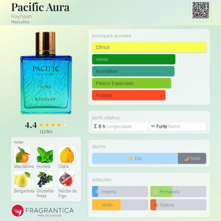 PERFUME RAYHAAN PACIFIC AURA - 100ML