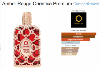 AMBER ROUGE ORIENTICA PERFUME - 150 ML