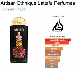 PERFUME ARTISAN ETHNIQUE LATTAFA PRIDE- 100ML