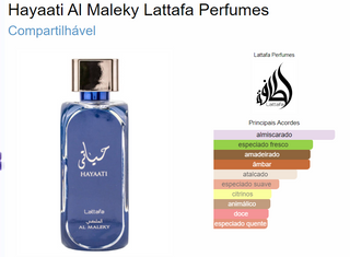 HAYAATI Al MALEKI LATTAFA PERFUME - 100 ML