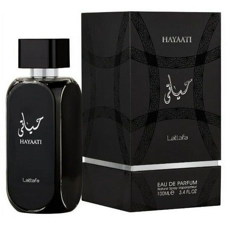 HAYAATI BLACK LATTAFA PERFUME - 100ML