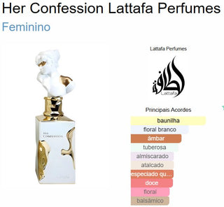 PERFUME HER CONFESSION LATTAFA - 100ML