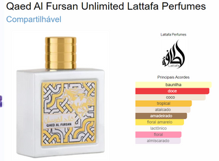 DECANT QAED AL FURSAN ILIMITADO LATTAFA - 5ML