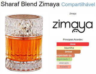 PERFUME SHARAF BLEND ZIMAYA - 100ML