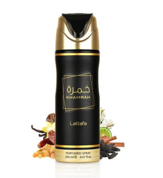 PERFUME EM SPRAY KHAMRAH LATTAFA - 200 ML