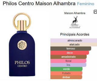 PERFUME PHILOS CENTRO MAISON ALHAMBRA - 100ML 