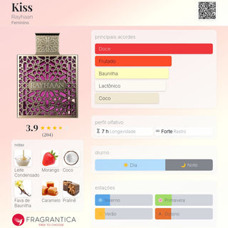 PERFUME RAYHAAN KISS - 100ML